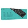 Logitech K120 for Business, Taille réelle 100 %, Avec fil, USB, QWERTY, Noir