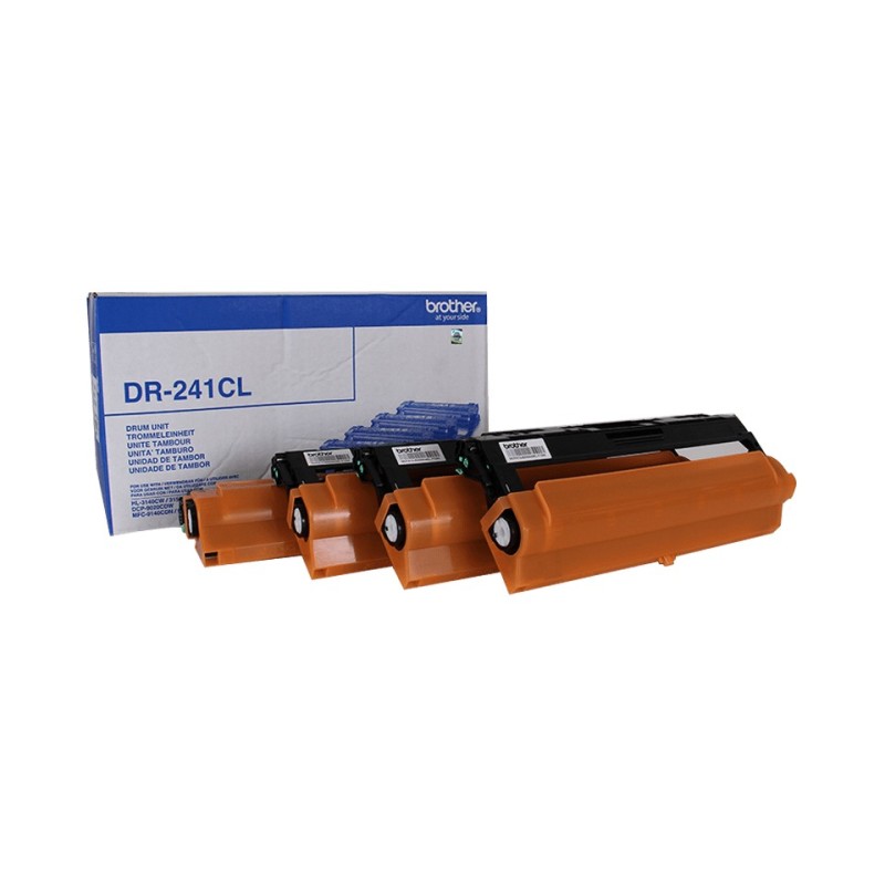 Brother DR-241CL - Tambour original, Original, Brother HL-3140HL-3150HL-3170, DCP-9020CDW MFC-9140CDN, MFC-9330CDW, MFC-9340CDW, 15000 pages, Impression à LED, Noir, Cyan, Magenta, Jaune, Chine