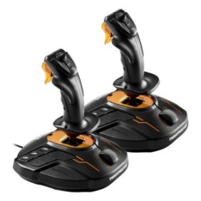 ThrustMaster T.16000M FCS SPACE SIM DUO, Joystick, PC, Croix directionnelle, AnalogiqueNumérique, Avec fil, USB