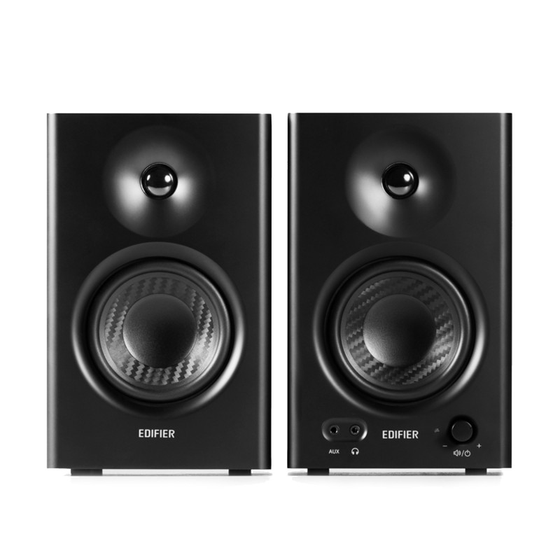 Edifier MR4, 2.0 canaux, Avec fil, 21 W, 60 - 20000 Hz, Noir
