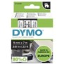 Dymo D1 étiquettes autocollantes authentiques | 9 mm x 7 m | impression en noir sur fond blanc | pour étiqueteuses LabelManager, Noir sur blanc, Polyester, Belgique, -18 - 90 C, DYMO, LabelManager, LabelWriter 450 DUO