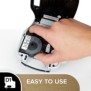 Dymo D1 étiquettes autocollantes authentiques | 9 mm x 7 m | impression en noir sur fond blanc | pour étiqueteuses LabelManager, Noir sur blanc, Polyester, Belgique, -18 - 90 C, DYMO, LabelManager, LabelWriter 450 DUO