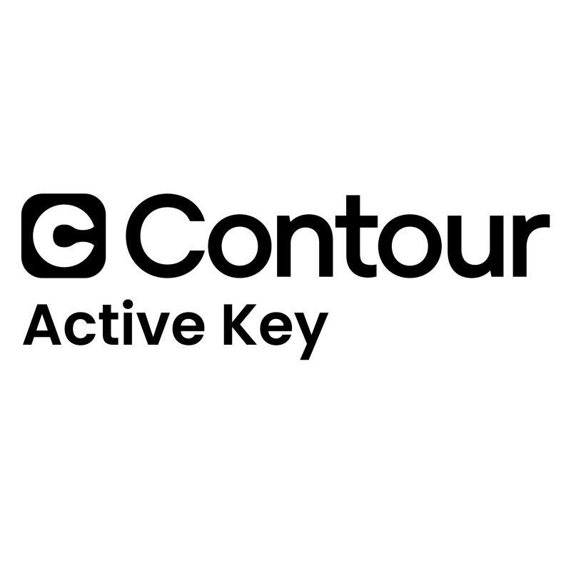 Cherry Contour Design Active Key AK-4400-G, Mini, Avec fil, USB, QWERTY, Noir