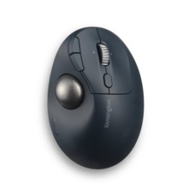 Kensington Trackball Pro Fit Ergo TB550, Droitier, RF sans fil + Bluetooth