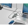 Conceptronic DONN06G, USB 3.2 Gen 1 3.1 Gen 1 Type-C, 60 W, Noir, Argent, MicroSD , SD, SDHC, SDXC, HDMI, RJ-45, USB 3.2 Gen 1 3.1 Gen 1 Type-A, USB 3.2 Gen 1 3.1 Gen 1 Type-C, Aluminium