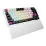 ASUS ROG Azoth X, 75%, Avec fil &sans fil, USB + RF Wireless + Bluetooth, Clavier mécanique, LED RGB, Noir, Blanc