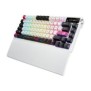 ASUS ROG Azoth X, 75%, Avec fil &sans fil, USB + RF Wireless + Bluetooth, Clavier mécanique, LED RGB, Noir, Blanc