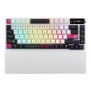 ASUS ROG Azoth X, 75%, Avec fil &sans fil, USB + RF Wireless + Bluetooth, Clavier mécanique, LED RGB, Noir, Blanc