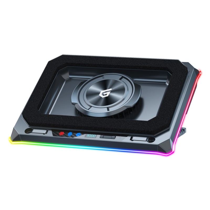 Conceptronic THYIA03B, 48,3 cm 19", 15 kg, 1 pièce, 14 cm, 2400 trmin, Noir