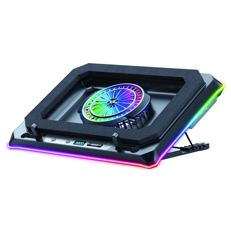 Conceptronic THYIA04B, 48,3 cm 19", 15 kg, 1 pièce, 13 cm, 1700 trmin, Noir