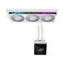 ASUS ROG STRIX SLC IV 360 ARGB LCD WHT, Refroidisseur de liquide tout-en-un, 12 cm, Blanc
