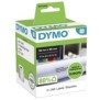 Dymo LW grandes étiquettes d'adresse autocollantes authentiques | 36 mm x 89 mm | impression en noir sur fond blanc | 2 rouleaux de 260 étiquettes 520 étiquettes | pour les étiqueteuses LabelWriter, Blanc, Imprimante d'étiquette adhésive, Papier