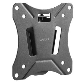 LogiLink BP0073, Plaque murale, Noir, 25 kg, Mur, 75 x 75,100 x 100 mm, 68,6 cm 27