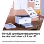 HP Kit de recharge de toner noir Neverstop authentique 143AD double pack, 2500 pages, Noir, 2 pièce