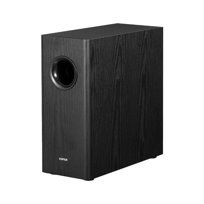 Edifier T5S, 70 W, Caisson de basse actif, 35 - 115 Hz, 85 dB, 20,3 cm 8", 150 mV