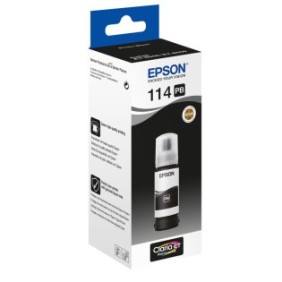 Epson 114, Original, Photo noire, Epson, EcoTank ET-8550 EcoTank ET-8500, Rendement standard, 70 ml