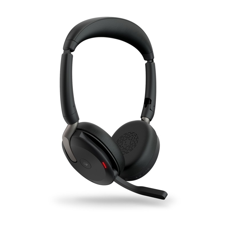 Jabra Evolve2 65 Flex, Sans fil, BureauCentre d'appels, 20 - 20000 Hz, 136 g, Casque