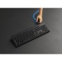 Kensington KM270 EQ KM270 EQ Kit clavier + souris sans fil rechargeable, Sans fil, RF sans fil + Bluetooth, Clavier à membrane, QWERTZ, Noir, Souris incluse