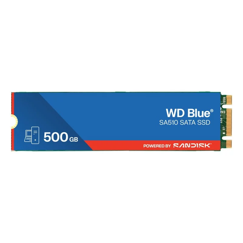 WD Blue WD SA510, 500 Go, M.2, 560 Mos, 6 Gbits