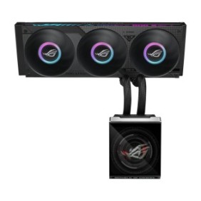 ASUS ROG Strix SLC IV 360 ARGB LCD, Refroidisseur de liquide tout-en-un, 12 cm, Noir