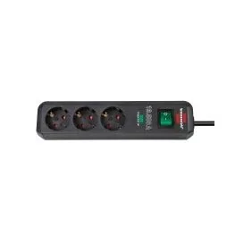 Brennenstuhl 1158810315, 1,5 m, Intérieure, Type F, IP20, Anthracite, 3 sortie CA
