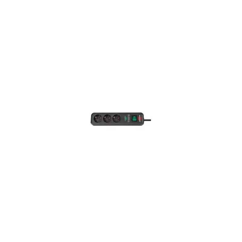 Brennenstuhl 1158810315, 1,5 m, Intérieure, Type F, IP20, Anthracite, 3 sortie CA