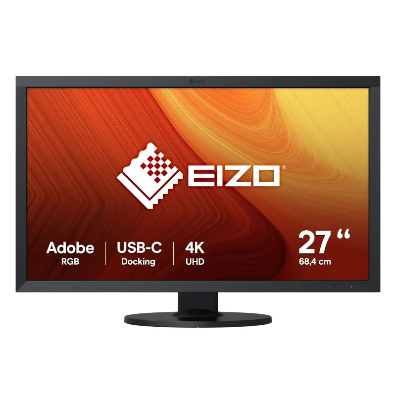 EIZO ColorEdge CS2740, 68,6 cm 27", 3840 x 2160 pixels, 4K Ultra HD, LCD, 10 ms, Noir