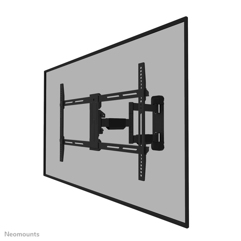 Neomounts WL40-550BL16 Support pour écran mural 40-65" - orientable - installation facile, 200 x 100 mm, 600 x 400 mm, -2 - 12, -45 - 45, Acier, Noir