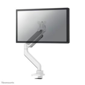 Neomounts DS70-450WH1 Support d'écran à fixer 17-42" - ressort à gaz - Topfix - arrêt 180, Collier de serrage passe-fil, 15 kg, 43,2 cm 17", 106,7 cm 42", 100 x 100 mm, Blanc