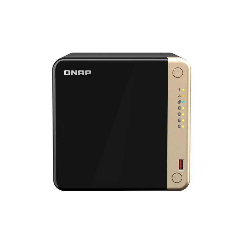 QNAP TS-464, NAS, Tower, Intel® Celeron®, N5095, 8 Go, DDR4
