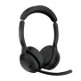 Jabra Evolve2 55, Sans fil, BureauCentre d'appels, 20 - 20000 Hz, 130 g, Casque, Noir