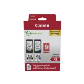 Canon 8286B011, Noir, Cyan, Magenta, Jaune, 2 pièce, Pack de valeur de photo