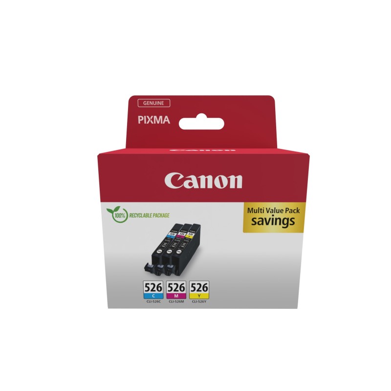 Canon 4541B018, Cyan, Magenta, Jaune, 3 pièce, Multi pack