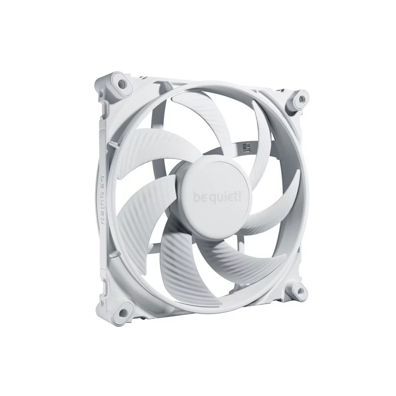 Be Quiet! Silent Wings 4 140 mm PWM | Ventilateur PC White, Ventilateur, 14 cm, 1100 trmin, 87,2 m³h, Blanc