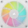 Corsair iCUE LINK LX120 RGB, Ventilateur, 12 cm, 400 trmin, 2400 trmin, Blanc