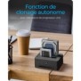 ICY BOX IB-1233CL-CR, HDD, SSD, SATA, 2.5,3.5", USB 3.2 Gen 1 3.1 Gen 1 Type-A, Noir, 5 Gbits