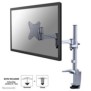 Neomounts FPMA-D1330SILVER Support d'écran à fixer 10-30", Collier de serrage passe-fil, 9 kg, 25,4 cm 10", 76,2 cm 30", 100 x 100 mm, Argent