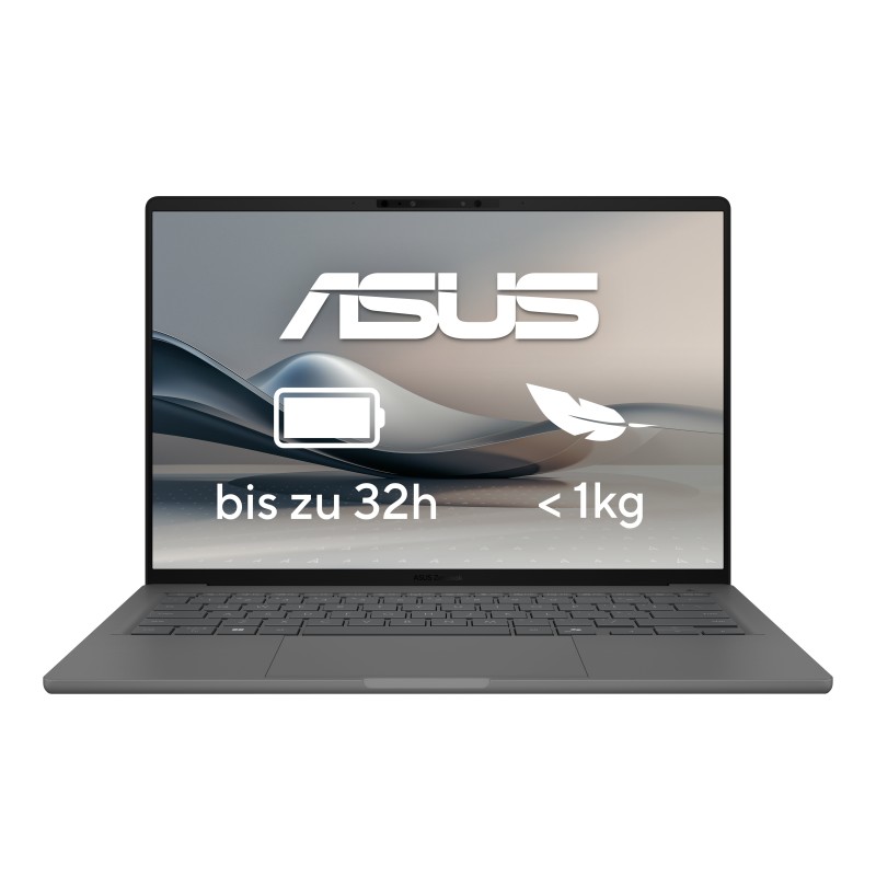 ASUS Zenbook A14 UX3407QA-QD496W 14" Qualcomm Snapdragon 32GB 1000GB Win 11 Home QWERTZ DE