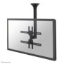 Neomounts FPMA-C400BLACK Support de plafond pour écran de 32-60" - h64-104 cm, 200 x 200 mm, 600 x 400 mm, 0 - 25, 0 - 60, Acier, Noir