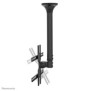 Neomounts FPMA-C400BLACK Support de plafond pour écran de 32-60" - h64-104 cm, 200 x 200 mm, 600 x 400 mm, 0 - 25, 0 - 60, Acier, Noir