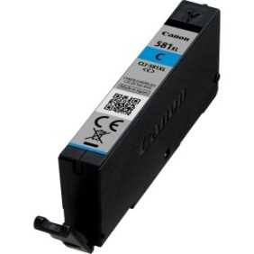 Canon Cartouche d'encre cyan CLI-581XL, Cyan, 8,3 ml, 170 pages