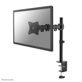 Neomounts NM-D135BLACK Support d'écran à fixer 10-27", Collier de serrage passe-fil, 8 kg, 25,4 cm 10", 68,6 cm 27", 100 x 100 mm, Noir