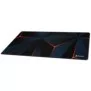 Sharkoon SKILLER SGP30, Noir, Bleu, Orange, Motif, Caoutchouc, Textile, Base antidérapante, Tapis de souris de jeu