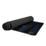 Sharkoon SKILLER SGP30, Noir, Bleu, Orange, Motif, Caoutchouc, Textile, Base antidérapante, Tapis de souris de jeu