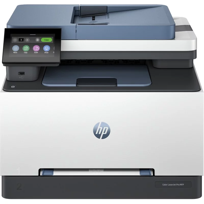 HP Color LaserJet Pro Imprimante multifonction 3302sdw, Laser, Impression couleur, 600 x 600 DPI, A4, Impression directe, Bleu, Gris