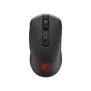 MSI VERSA 300 ELITE WIRELESS, Droitier, Optique, RF Wireless + Bluetooth + USB Type-C, 26000 DPI, 1 ms, Noir