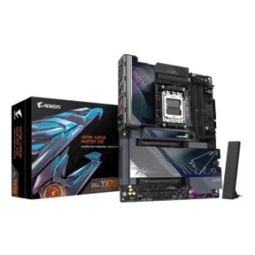 Gigabyte X870E AORUS MASTER X3D Carte Mère - Prend en charge les processeurs AMD Ryzen 9000