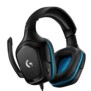 Logitech G G432 7.1 Surround Sound Wired Gaming Headset, Avec fil, Gaming, 20 - 20000 Hz, 280 g, Casque, Noir, Bleu