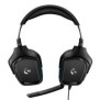 Logitech G G432 7.1 Surround Sound Wired Gaming Headset, Avec fil, Gaming, 20 - 20000 Hz, 280 g, Casque, Noir, Bleu