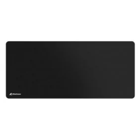 Sharkoon 1337 V2 Gaming Mat XXL, Noir, Monochromatique, Base antidérapante, Tapis de souris de jeu